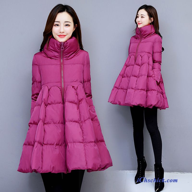 Bekleidung Baumwolle Mantel Warme Winter Gemütlich Einfach Mode Grün Günstige