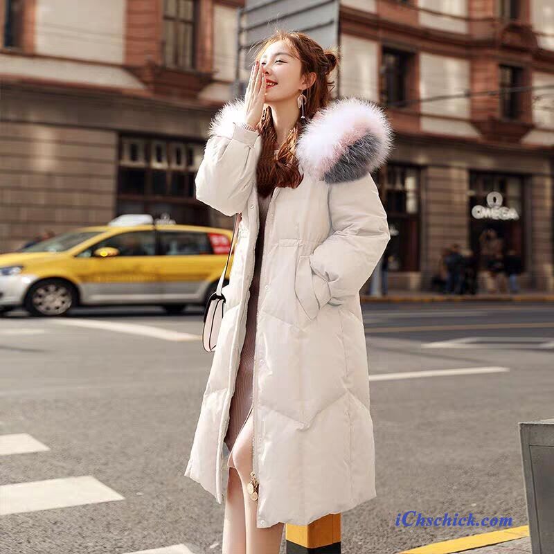 Bekleidung Baumwolle Mantel Überzieher Verdickung Damen Mode Warme Rosa Sale