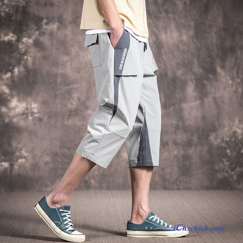 Bekleidung Kurze Hosen Freizeit Trend Herren Sommer Lose Grün Kaufen