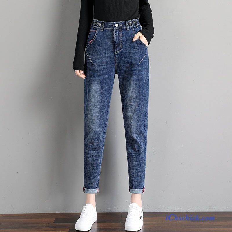 Bekleidung Jeans Feder Dünn Neu Trend Allgleiches Schwarz Kaufen