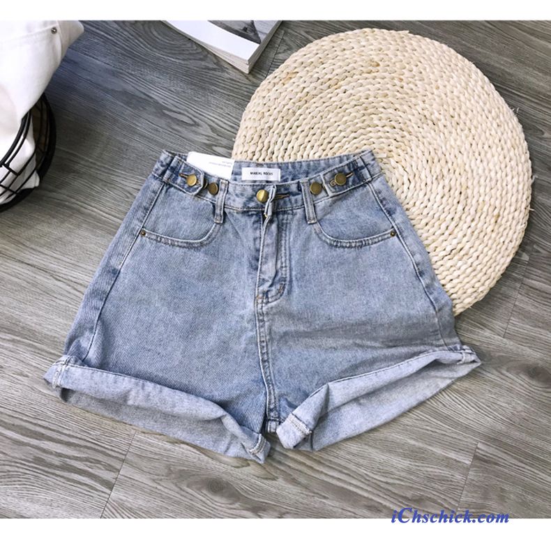 Bekleidung Kurze Hosen Neu Sommer Damen Trend Denim Weiß Kaufen