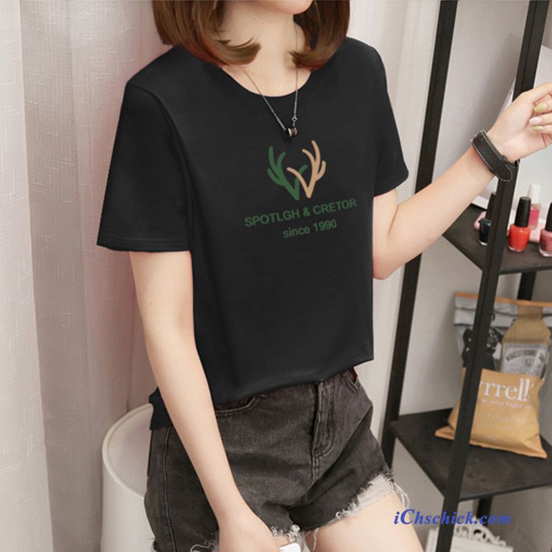 Bekleidung T-shirts Hülse Trend Damen Mantel Große Größe Weiß Verkaufen