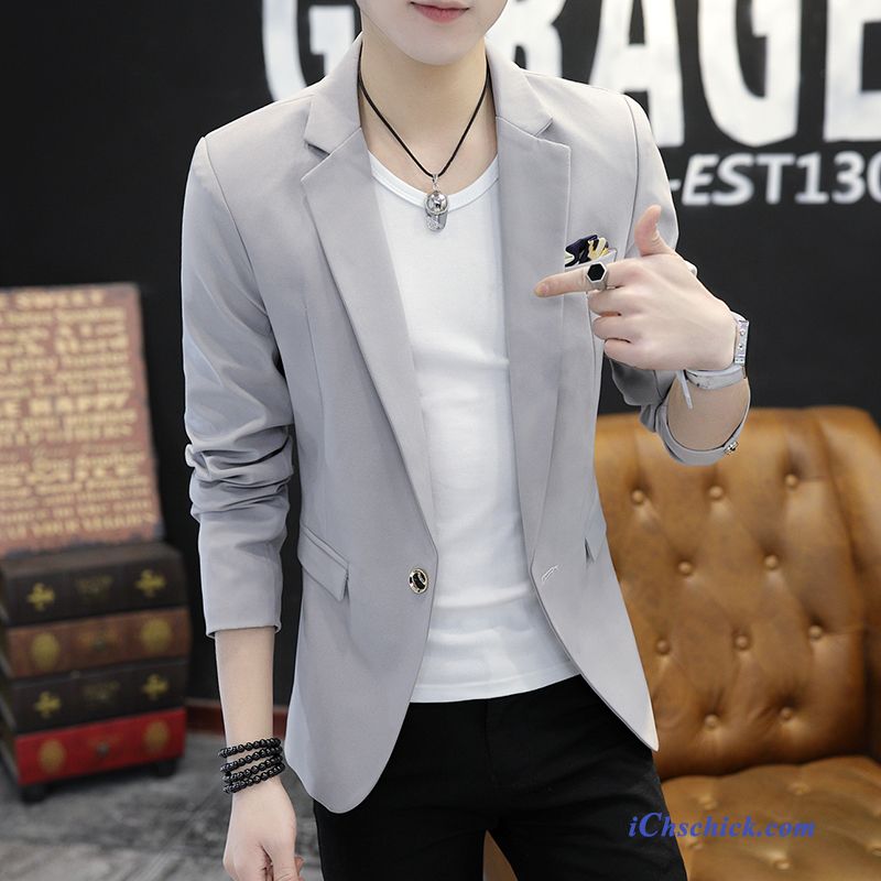 Blazer Weste Grau Herren Lindgrün, Herren Blazer Slim Fit Blau Kaufen