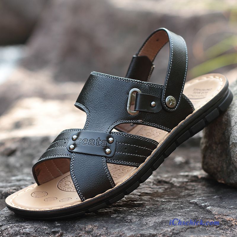 Business Sandalen Herren, Sandalen Mit Fußbett Herren