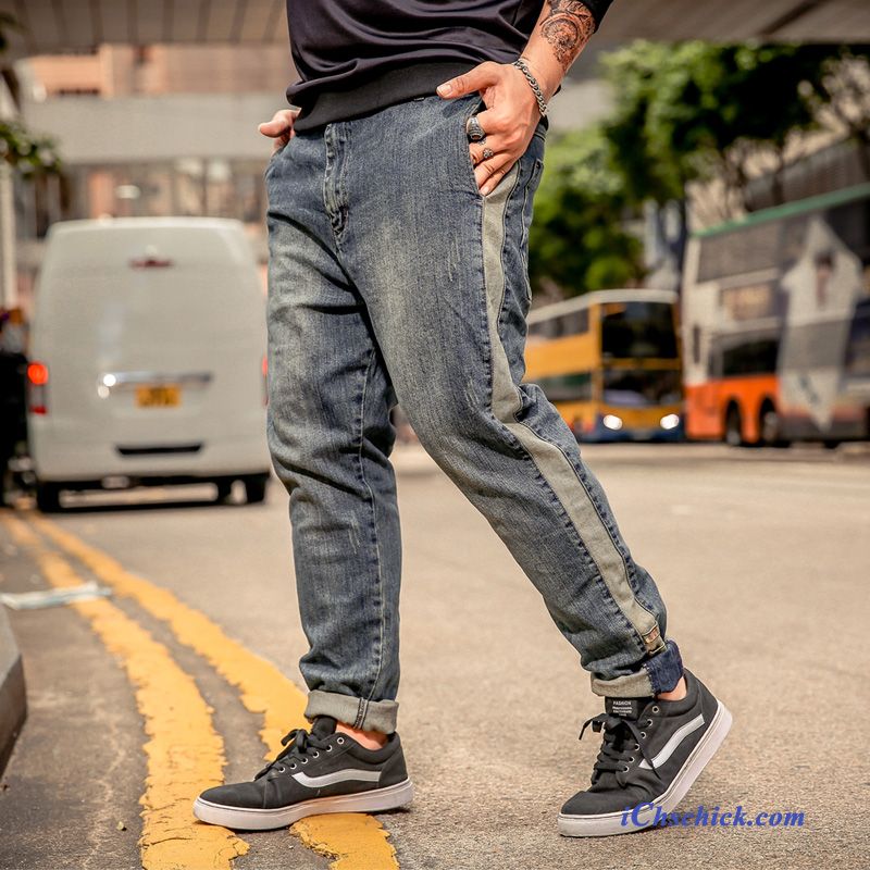 Coole Jeans Herren, Herren Skinny Jeans Schwarz Sale