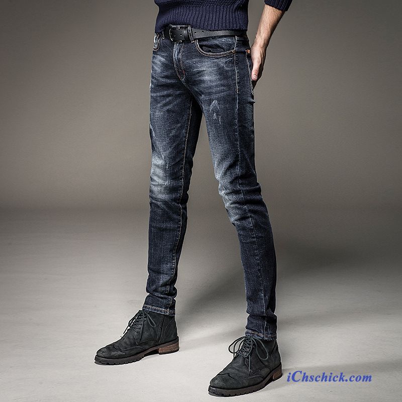 Coole Jeans Männer, Stylische Herren Jeans Billig