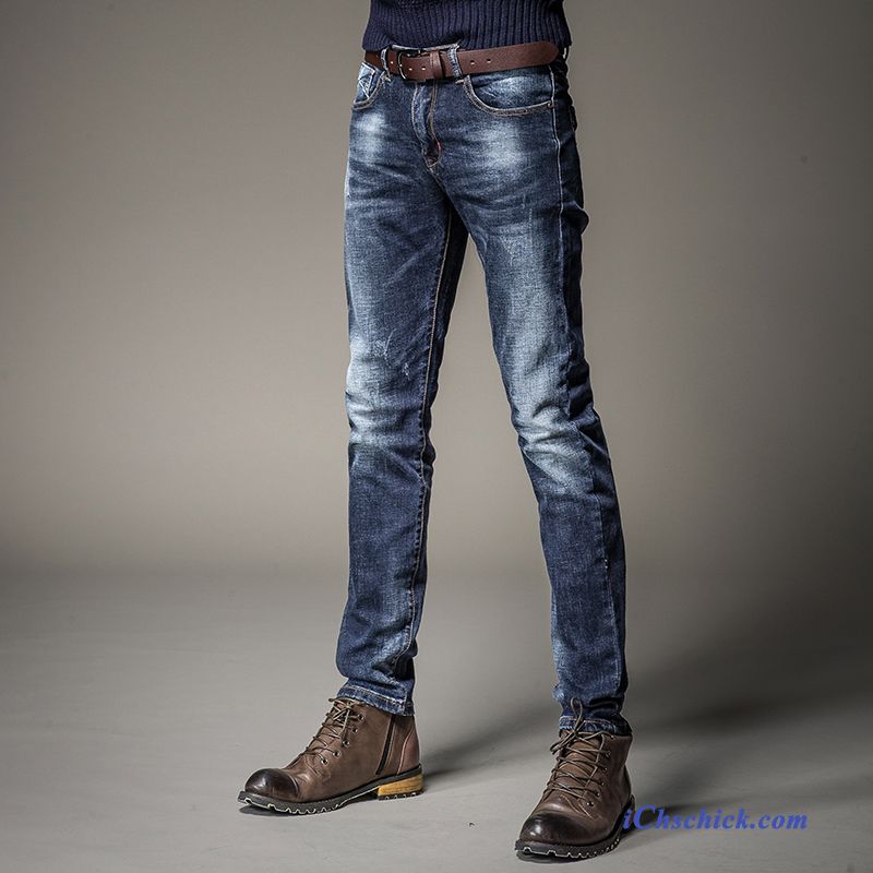 Coole Jeans Männer, Stylische Herren Jeans Billig