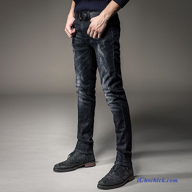 Coole Jeans Männer, Stylische Herren Jeans Billig