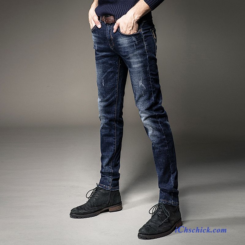 Coole Jeans Männer, Stylische Herren Jeans Billig