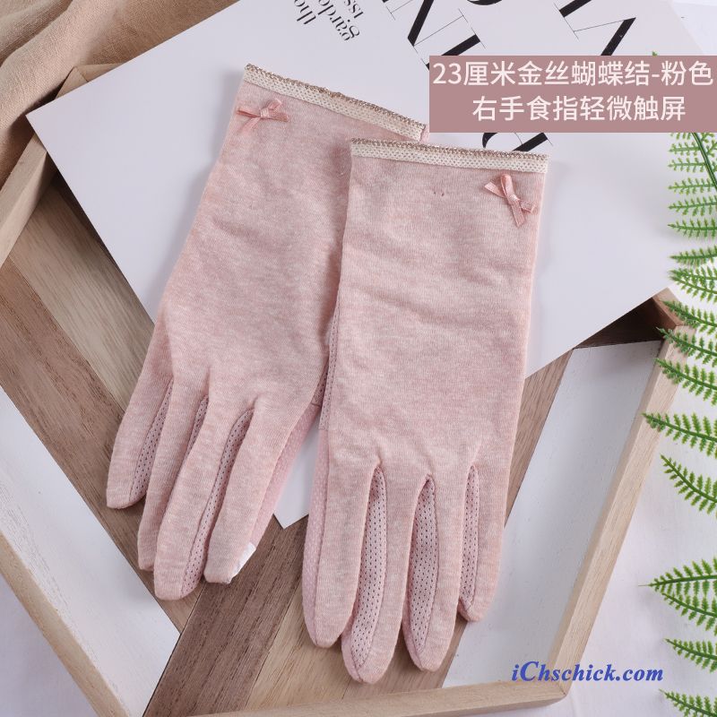 Damen Handschuhe Fahren Frühling Sonnenschutz Herbst Stretch Blau Purpur Lila Angebote