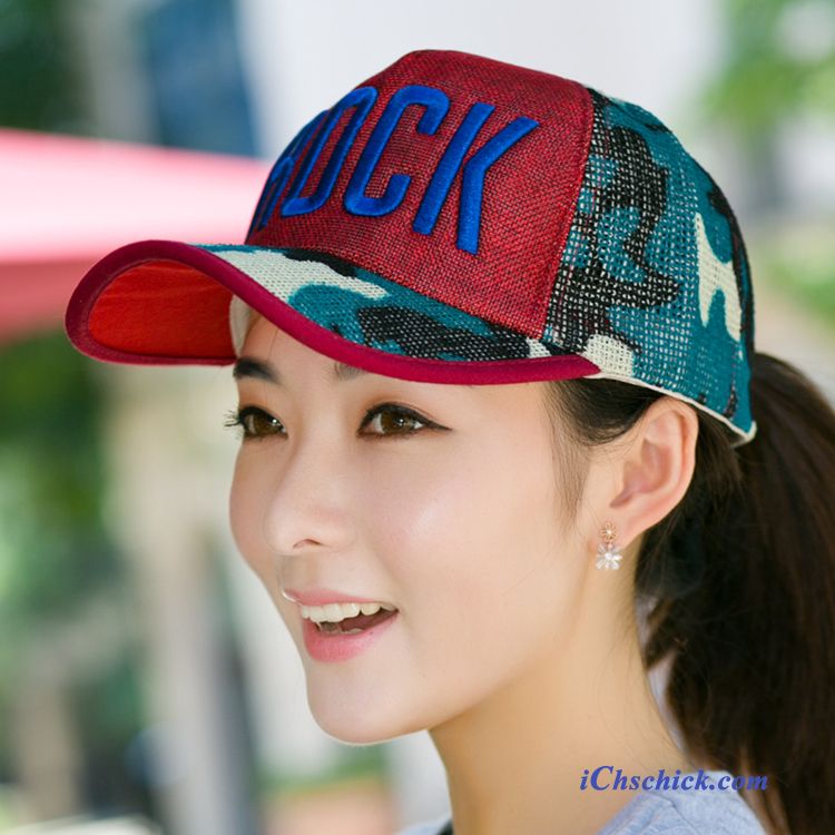 Damen Hüte / Caps Sommer Sonne Mesh Atmungsaktiv Baseballmütze Camouflage Grau Kaufen