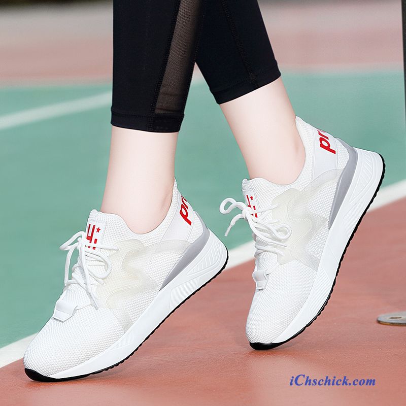 Damen Mode Schuhe Weiß, Laufschuhe Günstig Damen Rabatt