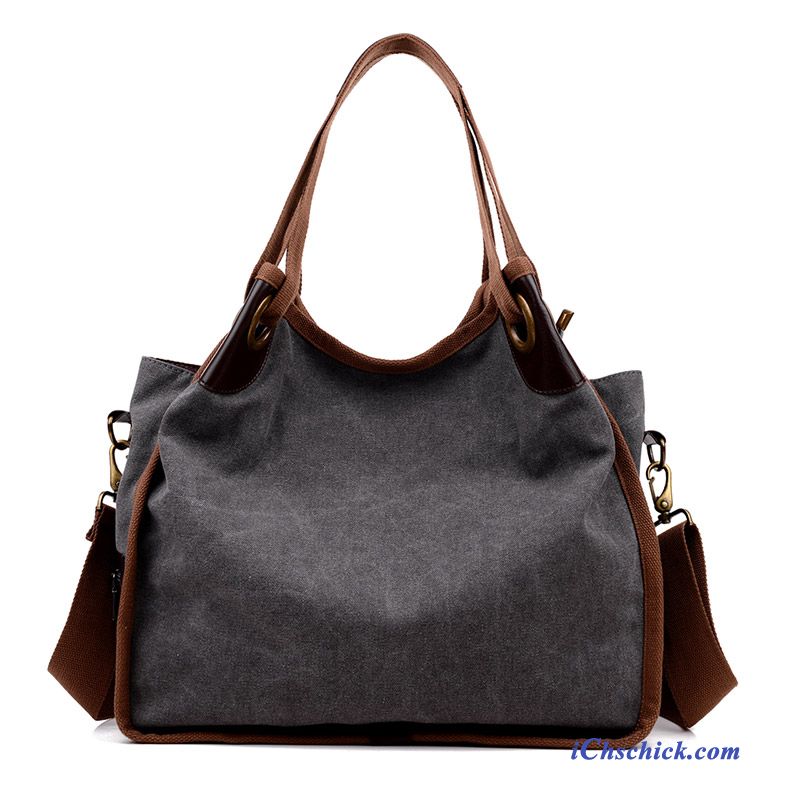 Damen Schultertasche Schwarz Blau, Henkeltaschen Damen Günstig Billig