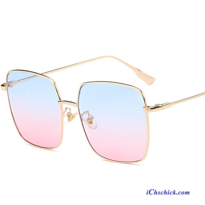 Damen Sonnenbrille 2018 Herren Elegant Sonnenbrillen Trend Schwarz Grau Gold Rot Geschäft