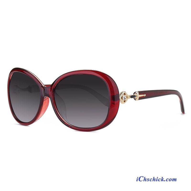 Damen Sonnenbrille Lang Retro Stern 2018 Sonnenbrillen Schwarz Grau Kaufen