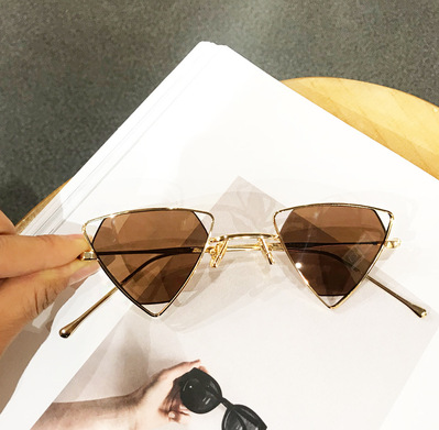 Damen Sonnenbrille Leistung Trend Stoff Retro Sonnenbrillen Gold Rot Kaufen