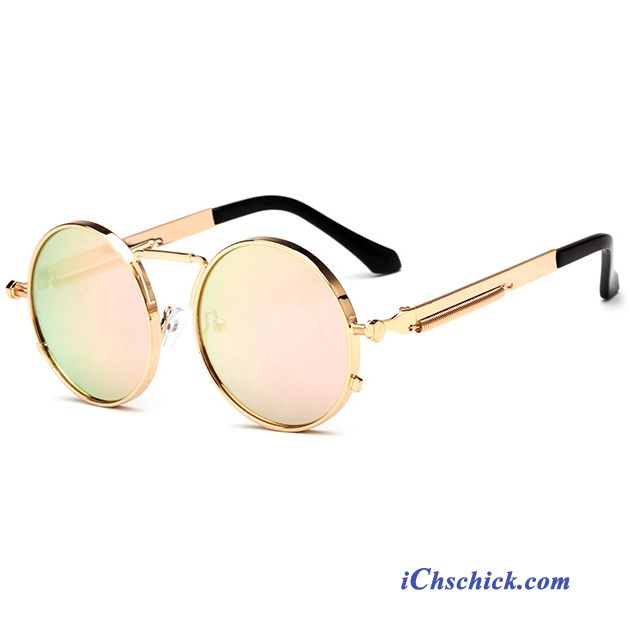 Damen Sonnenbrille Mode Transparent Herren Freizeit Kunst Gold Kaufen