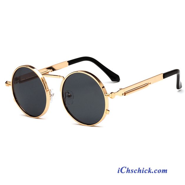 Damen Sonnenbrille Mode Transparent Herren Freizeit Kunst Gold Kaufen