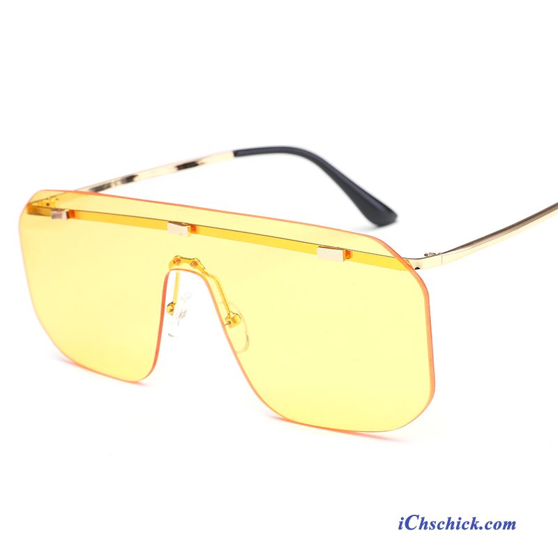 Damen Sonnenbrille Stoff Neu Retro Stern Mesh Blau Gold Rot Sale