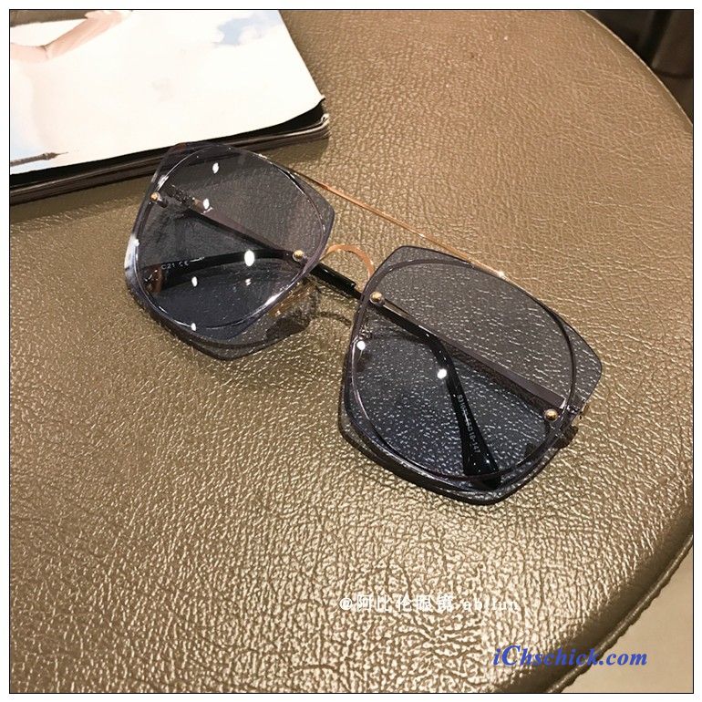 Damen Sonnenbrille Transparent Mode Neu Sonnenbrillen Trend Grün Blau Angebote