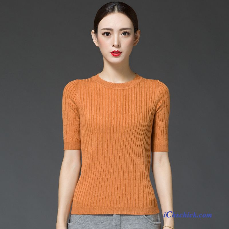 Damen T Shirts Online Shop Orangerot, Damen Sommer T Shirts