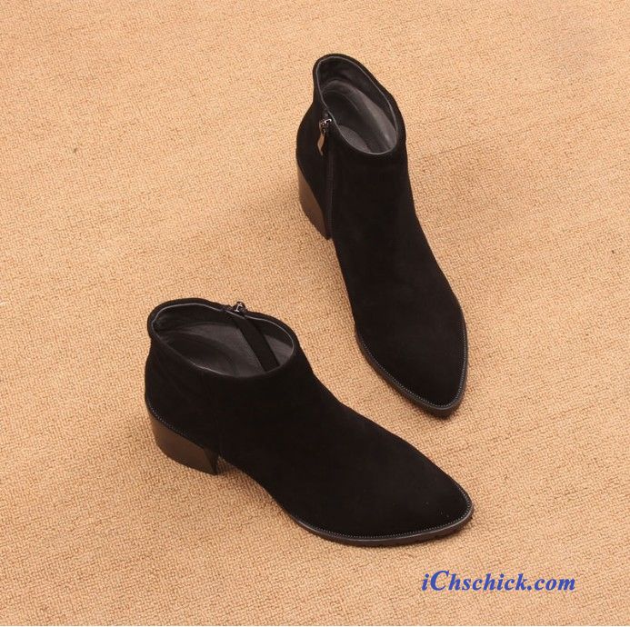 Damenschuhe Online, Winterstiefel Schwarz Sale