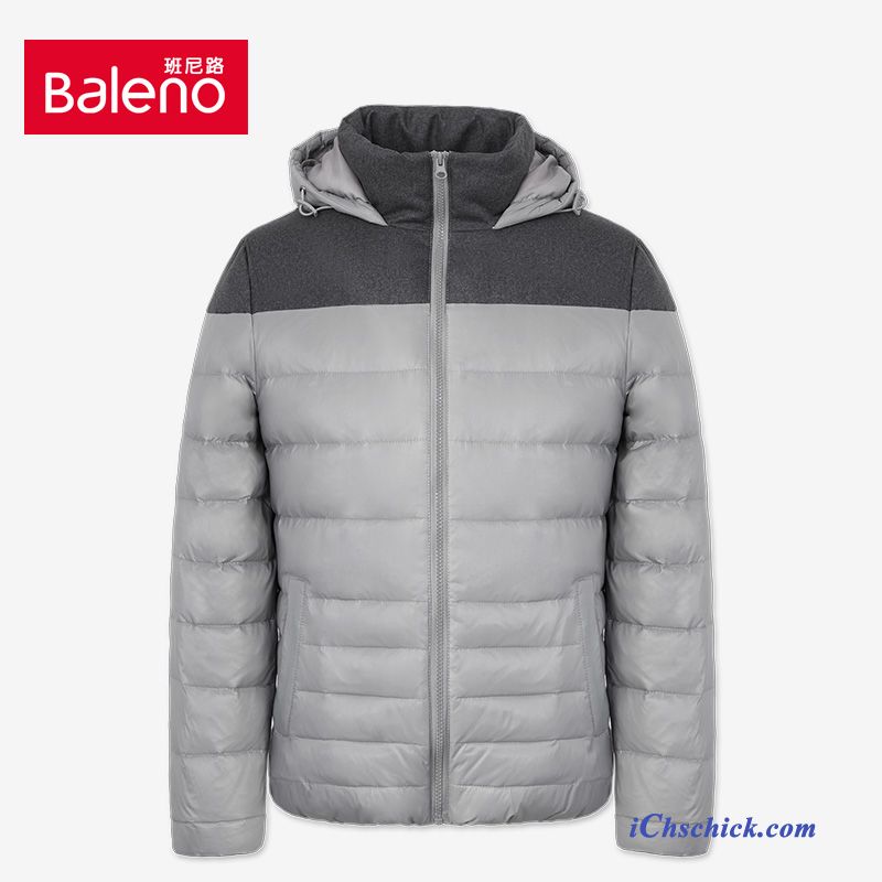 Daunenjacke Blau Herren, Mode Daunenjacke Herren Verkaufen