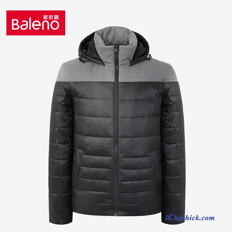 Daunenjacke Blau Herren, Mode Daunenjacke Herren Verkaufen