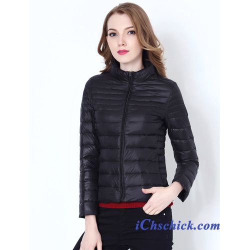 Daunenjacke Damen Glänzend, Steppjacke Damen Silber Billig