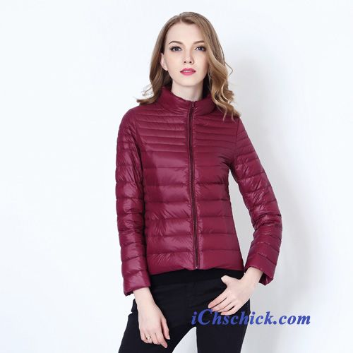 Daunenjacke Damen Glänzend, Steppjacke Damen Silber Billig