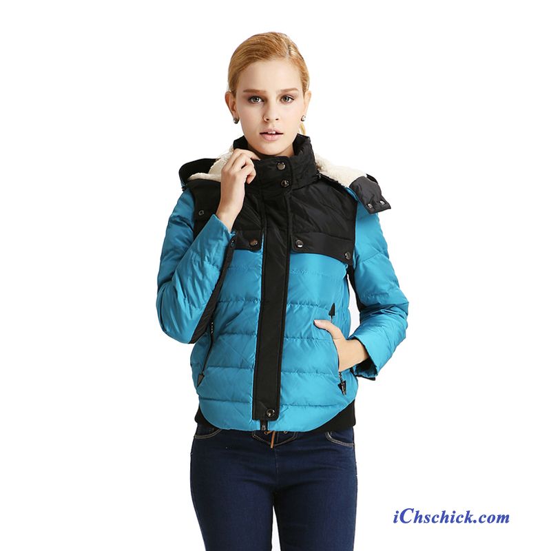 Daunenjacke Damen Türkis, Daunenjacke Tailliert Damen Kaufen