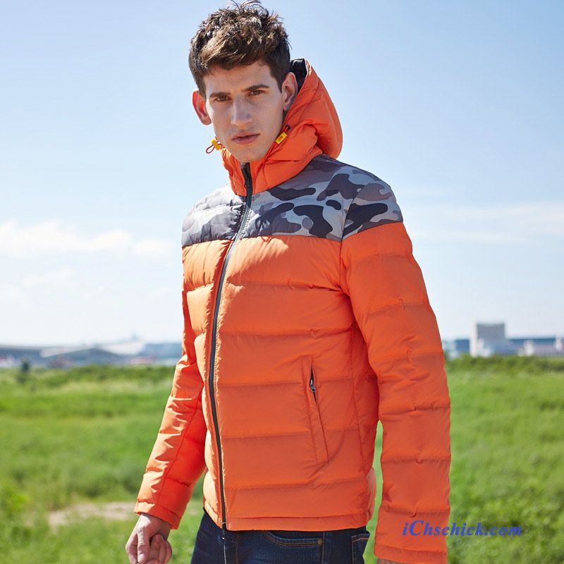 Daunenjacke Herren Mode Farbenreich, Herren Leichte Daunenjacke Kaufen