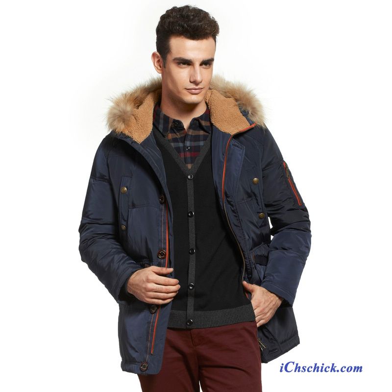 Daunenjacke Mode Herren Lavendel, Mode Herren Daunenjacke Kaufen