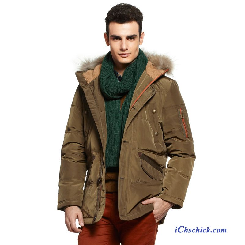 Daunenjacke Mode Herren Lavendel, Mode Herren Daunenjacke Kaufen