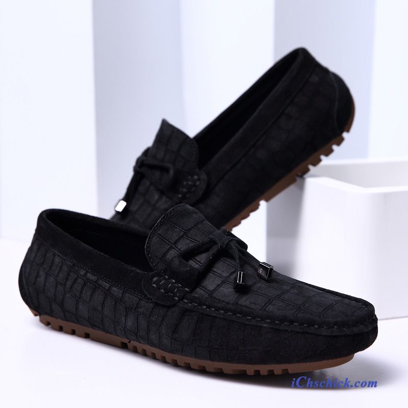 Elegant Herren, Halbschuhe Leder Herren Billig