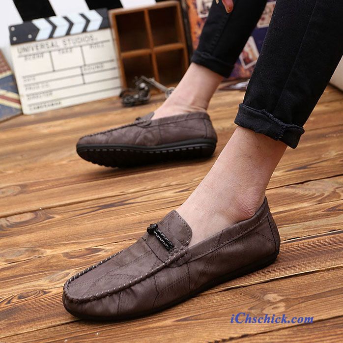 Elegant Schuhe Herren Hellfarbig, Herrenschuhe Untergrößen Günstig