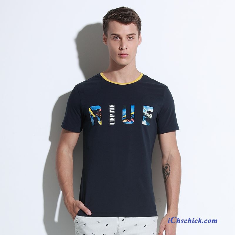 Gestreiftes T Shirt Herren, Stretch T Shirt Herren Sale