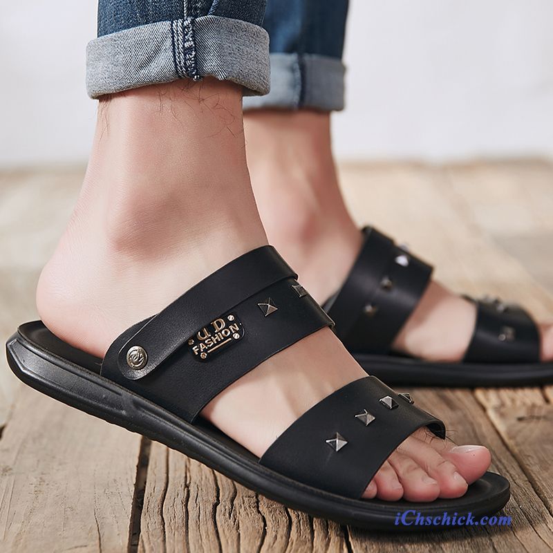 Goldene Sandaletten Herren, Sandalen Wasserfest Herren Verkaufen