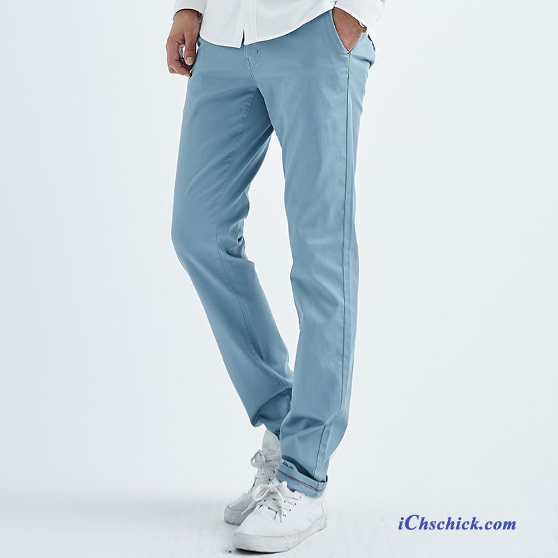 Graue Chino Hose Herren Rotblond, Chino Hose Herren Schwarz Billig