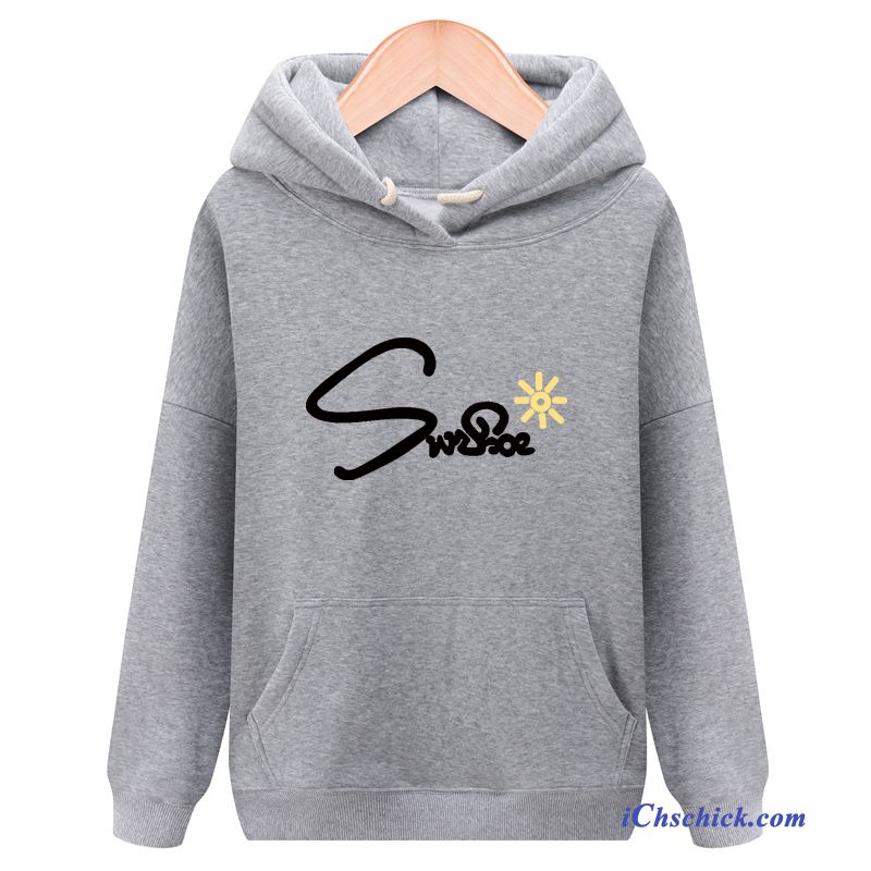 Günstige Kapuzenpullis Für Damen Kaffeebraun, Strick Hoodie Damen Billig