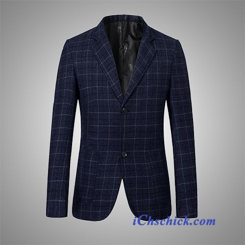 Herren Blazer Slim Fit Schwarz, Günstige Anzüge Für Herren