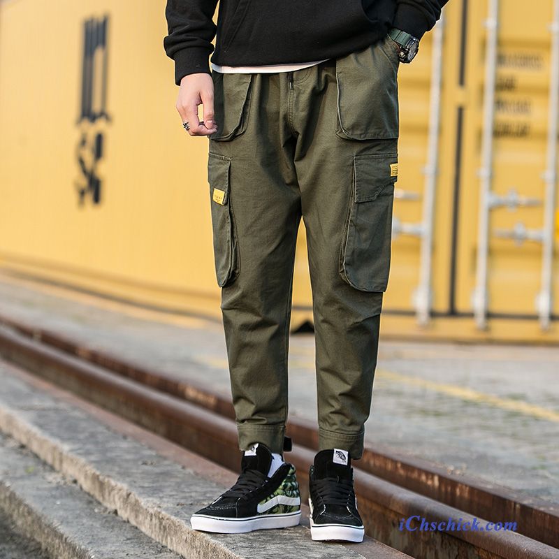 Herren Cargohose Stretch Bunt, Beste Cargohose Männer