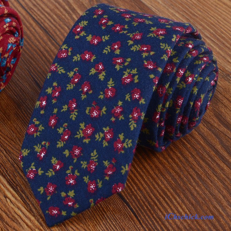 Herren Krawatte Business Formelle Kleidung Student Trauzeugen 100% Baumwolle Bordeauxrot Kaufen