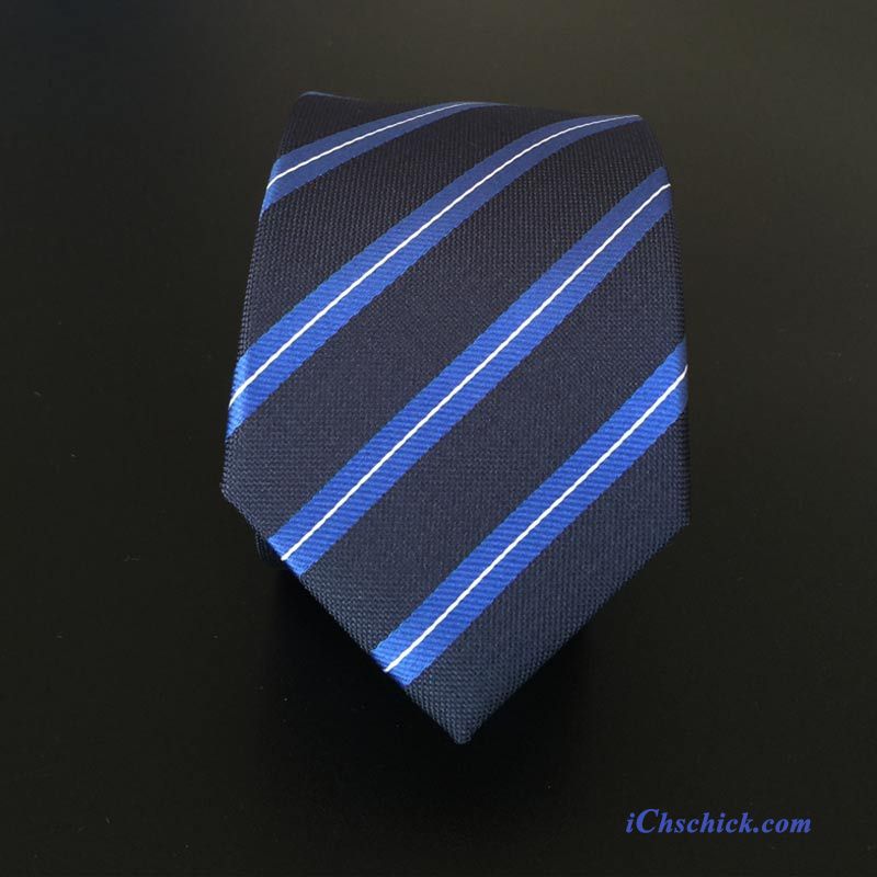 Herren Krawatte England Student Verheiratet Business Hemd Blau Schwarz Sale