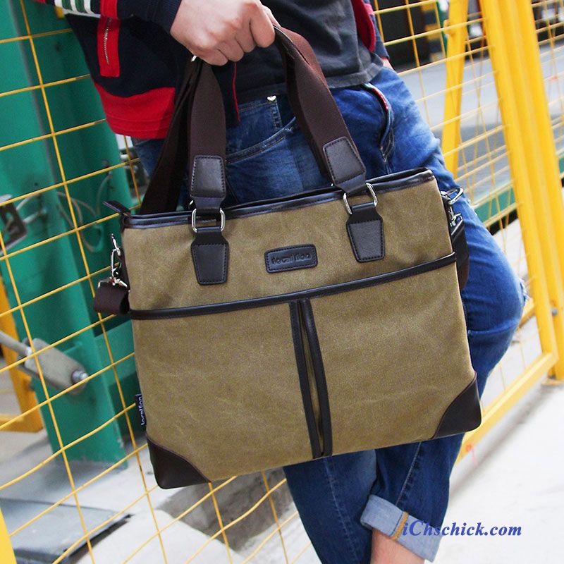 Herren Leder Handtasche, Aktentasche Herren Modern Kaufen