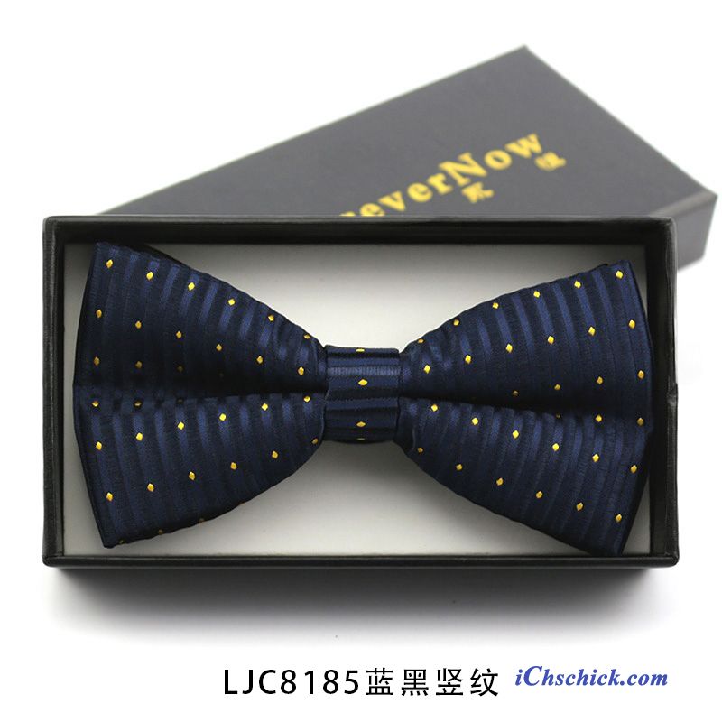 Herren Querbinder Fliege Anzug Trauzeugen Bowknot Verheiratet Gastgeber Marineblau Blau Schwarz Billig