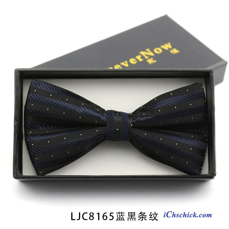 Herren Querbinder Fliege Anzug Trauzeugen Bowknot Verheiratet Gastgeber Marineblau Blau Schwarz Billig