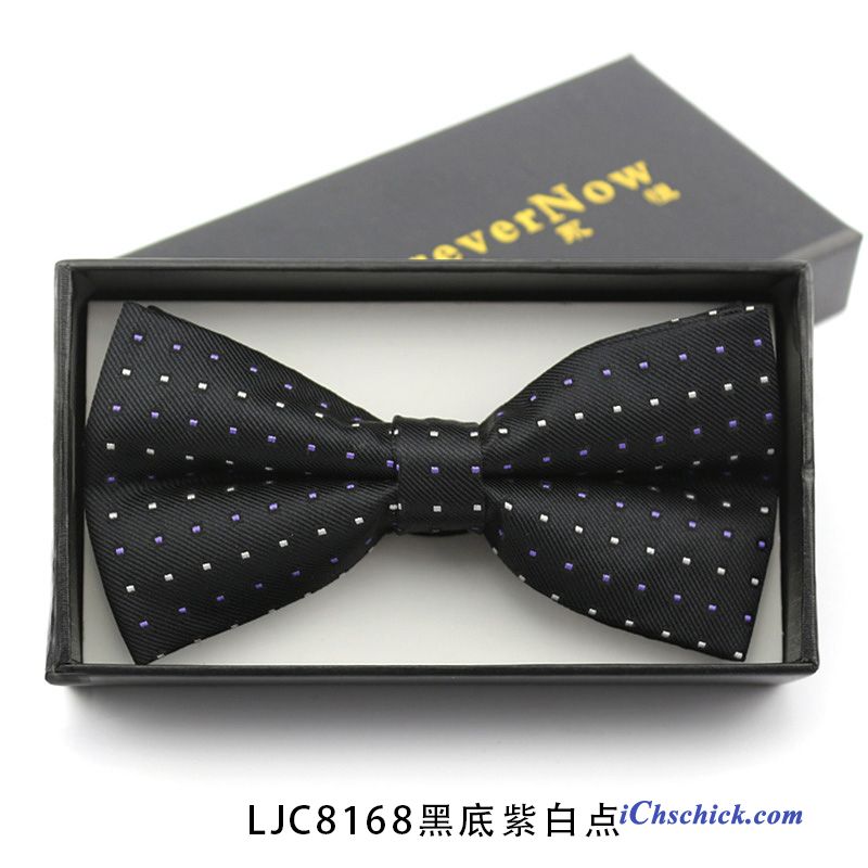 Herren Querbinder Fliege Anzug Trauzeugen Bowknot Verheiratet Gastgeber Marineblau Blau Schwarz Billig