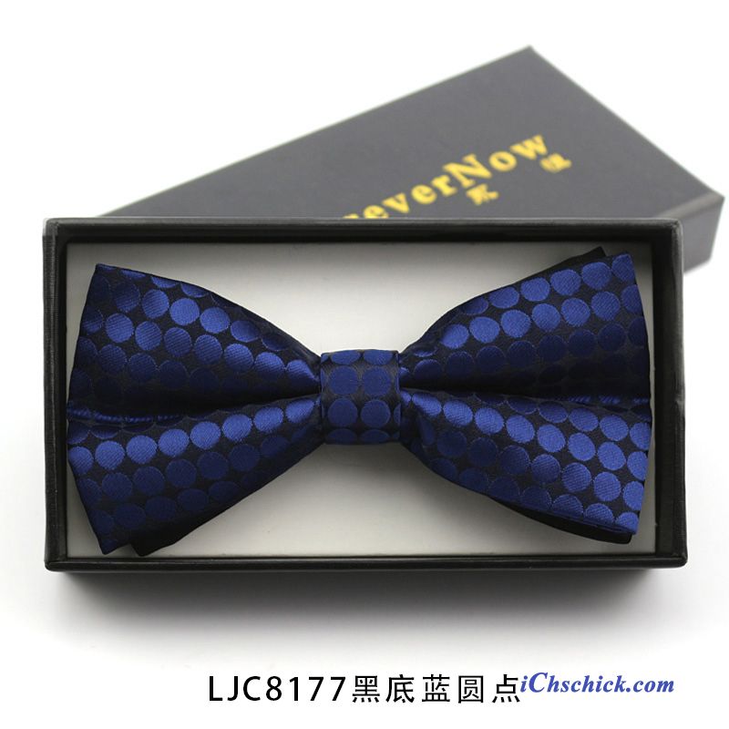 Herren Querbinder Fliege Anzug Trauzeugen Bowknot Verheiratet Gastgeber Marineblau Blau Schwarz Billig