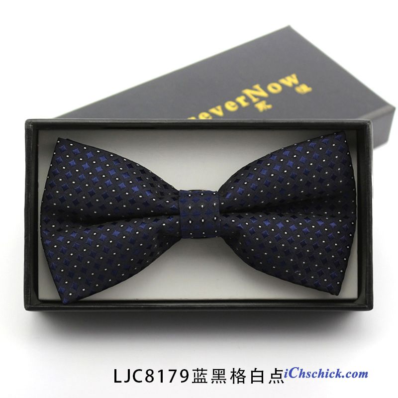 Herren Querbinder Fliege Anzug Trauzeugen Bowknot Verheiratet Gastgeber Marineblau Blau Schwarz Billig